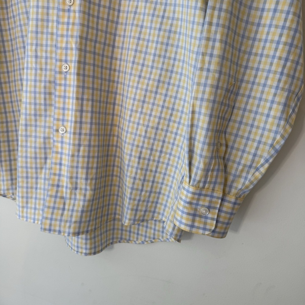 Pronto Uomo Non Iron Slim Fit Cotton Long Sleeve Dress‎ Shirt Size 15 32/33 - Picture 4 of 10